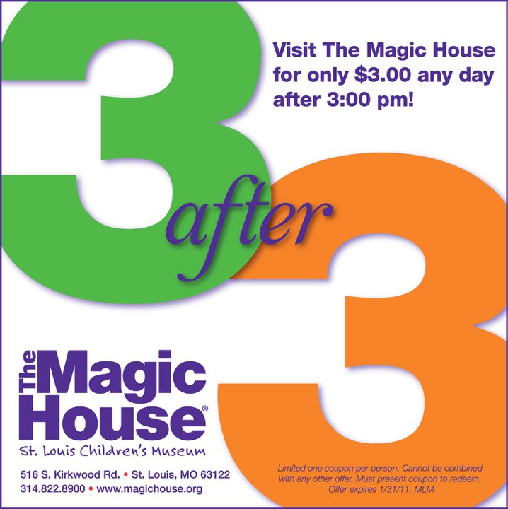 Special Offers from the St. Louis Community Upcoming Events The Magic House: Forever Forest November 7 • All day. Adventure awaits at Forever Forest, a nationally traveling exhibit that explores how we use the .